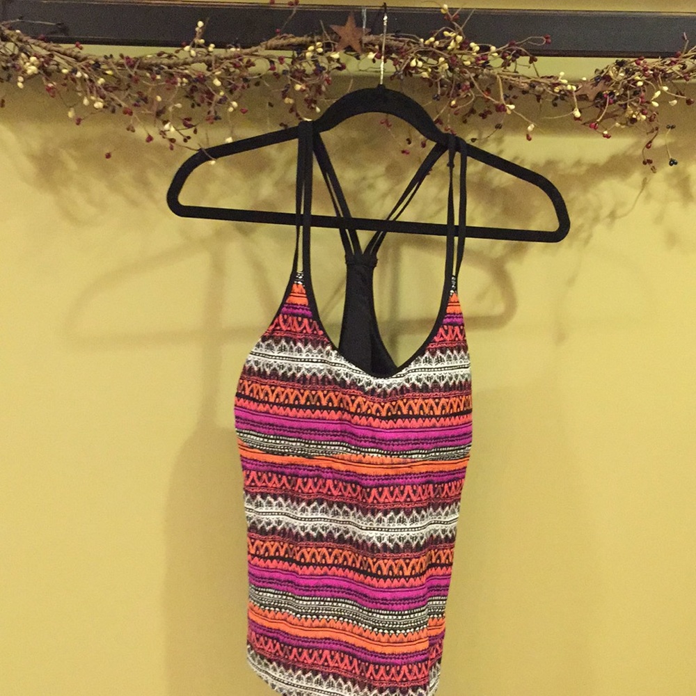 NWT swim tank top. Multi color. Brand new